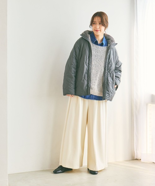 studio CLIP（スタディオクリップ）の「リバーシブルスタンドショート