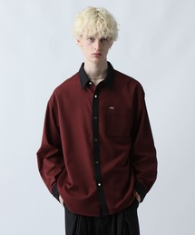 HARE（ハレ）の「シルバーボタンクレリックシャツ(HARE)（シャツ/ブラウス・メンズ）」