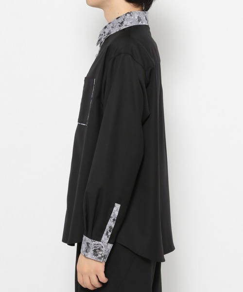 HARE(ハレ)の「シルバーボタンクレリックシャツ(HARE)(シャツ/ブラウス・メンズ・ブラック/レッド/ホワイト/ブラック系その他/ブラック系その他2/ブラック系その他3/ブルー・FREE)」の22枚目の写真