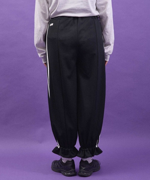 I am I in fact...(アイアムアイインファクト)の「Jersey line Drawers pants(その他パンツ・レディース・ネイビー/ブラック・FREE)」の10枚目の写真