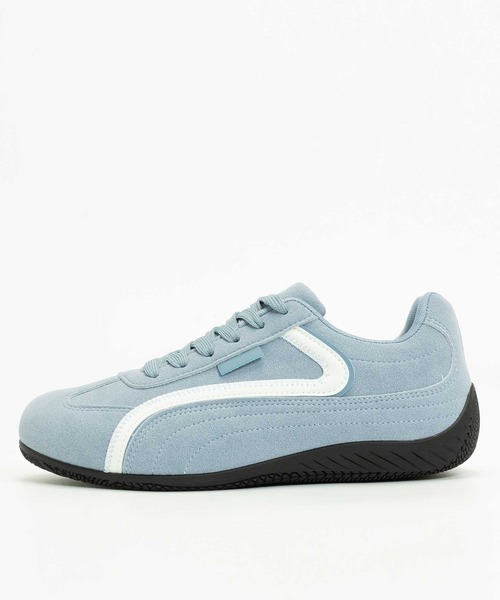 ライン フラットソール ドライビングスニーカー（スニーカー）｜SVEC