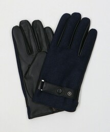 A DAY IN THE LIFE UNITED ARROWS（アデイインザライフユナイテッドアローズ）の「ヘリンボーン×シープスキン グローブ ＜A DAY IN THE LIFE＞（手袋・メンズ）」