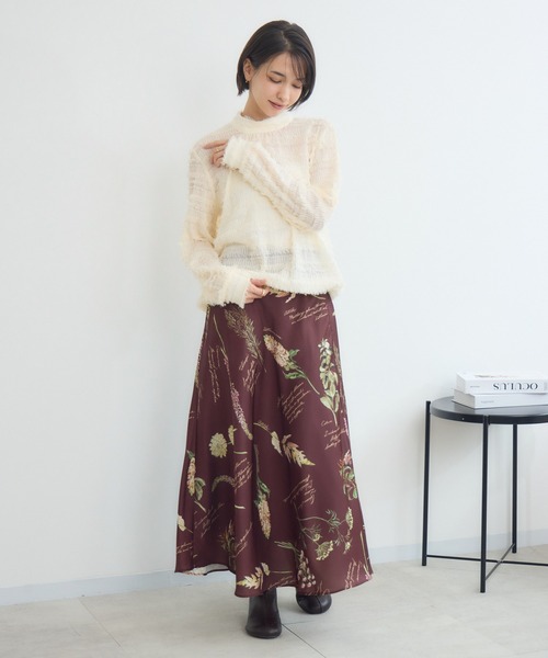 KATHARINE ROSS（キャサリンロス）の「【KATHARINE ROSS】カットドビーブラウス（シャツ/ブラウス・レディース・ブラウン/アイボリー・MEDIUM）」の15枚目の写真