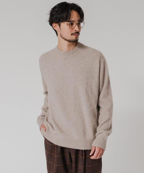 セール】FOX CASHMERE CREW-NECK KNIT（ニット/セーター）｜URBAN