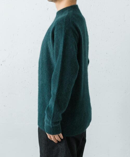 URBAN RESEARCH（アーバンリサーチ）の「FOX CASHMERE CREW-NECK KNIT（ニット/セーター・メンズ・グレー/ブラウン/ベージュ系その他/グリーン系その他・MEDIUM/LARGE）」の6枚目の写真