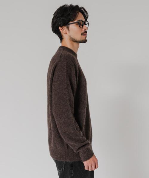 URBAN RESEARCH（アーバンリサーチ）の「FOX CASHMERE CREW-NECK KNIT（ニット/セーター・メンズ・グレー/ブラウン/ベージュ系その他/グリーン系その他・MEDIUM/LARGE）」の11枚目の写真