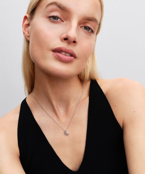 クレセントムーン ペンダント ネックレス（ネックレス）｜Pandora