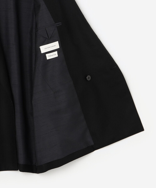 Couture d'adam（クチュールドアダム）の「COUTURE D'ADAM | 〈別注〉ツイード カッテージコート MEN（テーラードジャケット・メンズ・ブラック・42/40）」の8枚目の写真