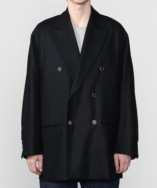 Couture d'adam（クチュールドアダム）の「COUTURE D'ADAM | 〈別注〉ツイード カッテージコート MEN（テーラードジャケット・メンズ・ブラック・42/40）」の11枚目の写真