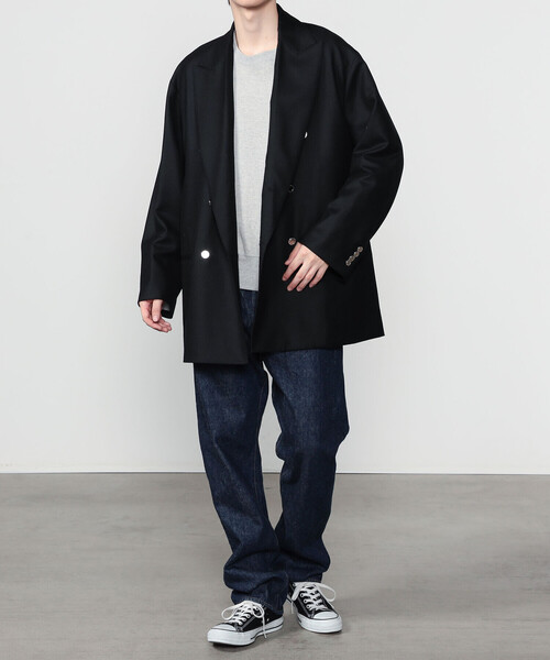 Couture d'adam（クチュールドアダム）の「COUTURE D'ADAM | 〈別注〉ツイード カッテージコート MEN（テーラードジャケット・メンズ・ブラック・42/40）」の16枚目の写真