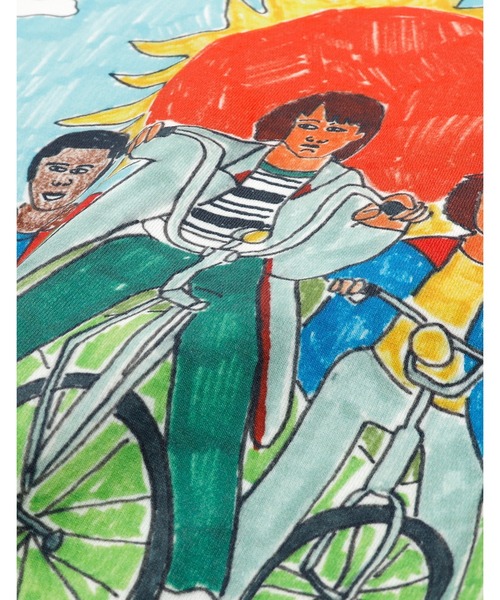 Little sunny bite（リトルサニーバイト）の「【RES】【Little sunny bite】kids sweat top（スウェット・レディース・ブルー・SMALL/MEDIUM）」の7枚目の写真