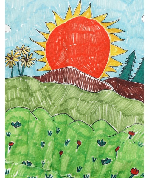 Little sunny bite（リトルサニーバイト）の「【RES】【Little sunny bite】kids sweat top（スウェット・レディース・ブルー・SMALL/MEDIUM）」の10枚目の写真