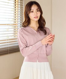 Feroux（フェルゥ）の「美シルエット ニット カーディガン（カーディガン/ボレロ）」