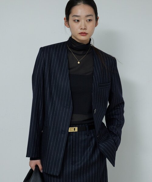 GALLARDAGALANTE（ガリャルダガランテ）の「【リバイバル】チュールタートルカットソー（Tシャツ/カットソー・レディース・ホワイト/ブラック/ブラウン・FREE）」の18枚目の写真