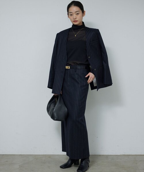 GALLARDAGALANTE（ガリャルダガランテ）の「【リバイバル】チュールタートルカットソー（Tシャツ/カットソー・レディース・ホワイト/ブラック/ブラウン・FREE）」の19枚目の写真