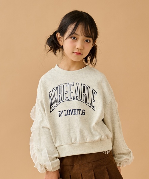 STELLA McCARTNEY ラッフルフリル プルオーバー スウェット STELLA McCARTNEY ラッフルフリル プルオーバー スウェット 【公式通販】