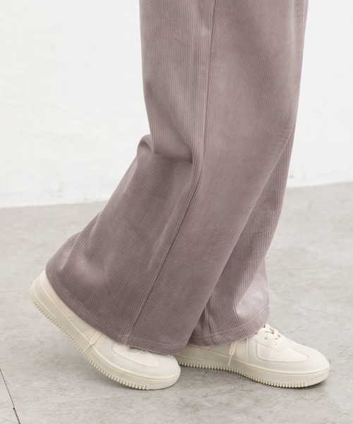 Honeys（ハニーズ）の「【ハニぽか】あったかストレートパンツ（その他パンツ・レディース・ブラック/アイボリー/モカ/スミクロ・S/M/LL/L/3L）」の18枚目の写真