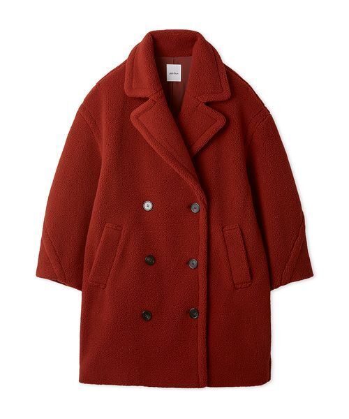 オーバーサイズボアコート（ステンカラーコート）｜Mila Owen（ミラ