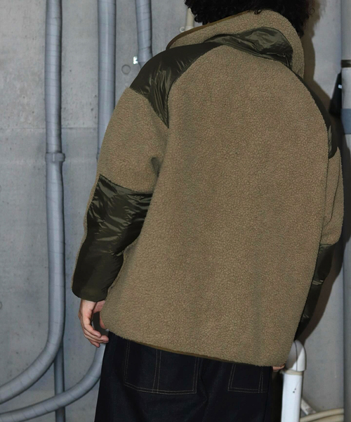 is-ness(イズネス)の「is-ness × TAION REVERSIBLE FLEECE DOWN JK(その他アウター・メンズ・ブラック/カーキ・LARGE/MEDIUM)」の22枚目の写真
