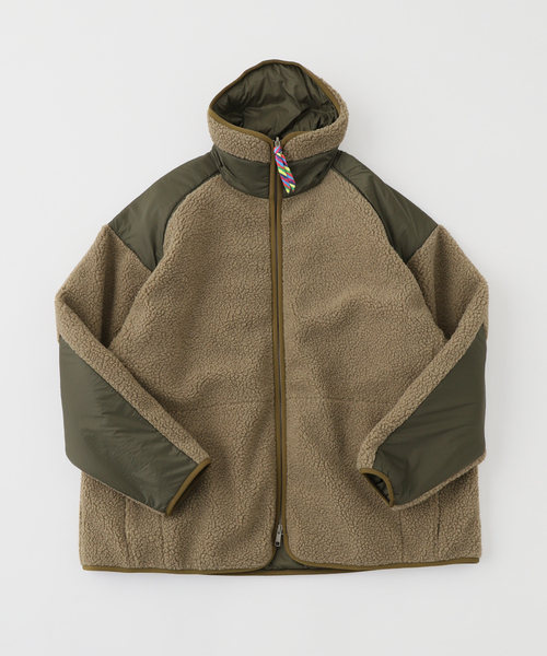 is-ness(イズネス)の「is-ness × TAION REVERSIBLE FLEECE DOWN JK(その他アウター・メンズ・ブラック/カーキ・LARGE/MEDIUM)」の14枚目の写真