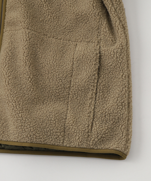 is-ness(イズネス)の「is-ness × TAION REVERSIBLE FLEECE DOWN JK(その他アウター・メンズ・ブラック/カーキ・LARGE/MEDIUM)」の10枚目の写真