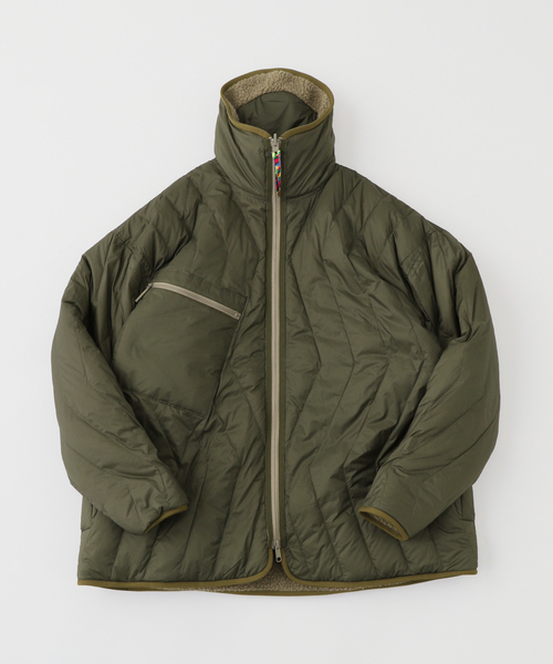 is-ness(イズネス)の「is-ness × TAION REVERSIBLE FLEECE DOWN JK(その他アウター・メンズ・ブラック/カーキ・LARGE/MEDIUM)」の5枚目の写真
