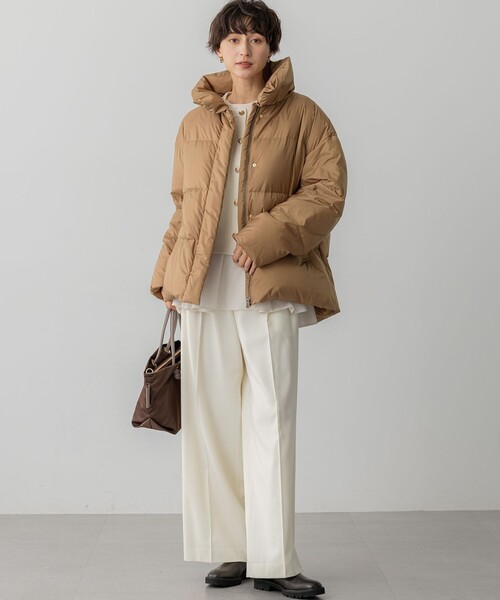 セール】シレータフタ ハイネック ショート ダウンコート（ダウン