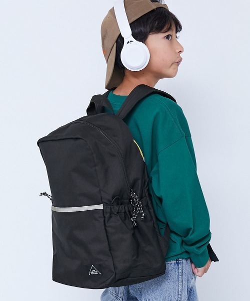 devirock（デビロック）の「A4サイズ対応 えらべる2サイズ スクール リュックサック(14.5L 18L)（バックパック/リュック・キッズ・ベージュ/ブルー系2/グレイッシュブルー/ライトグレー/ライラック/ブラック・M/S）」の2枚目の写真