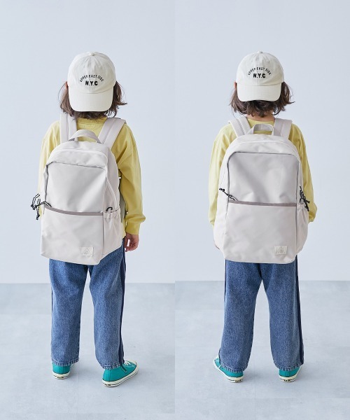 devirock（デビロック）の「A4サイズ対応 えらべる2サイズ スクール リュックサック(14.5L 18L)（バックパック/リュック・キッズ・ベージュ/ブルー系2/グレイッシュブルー/ライトグレー/ライラック/ブラック・M/S）」の13枚目の写真