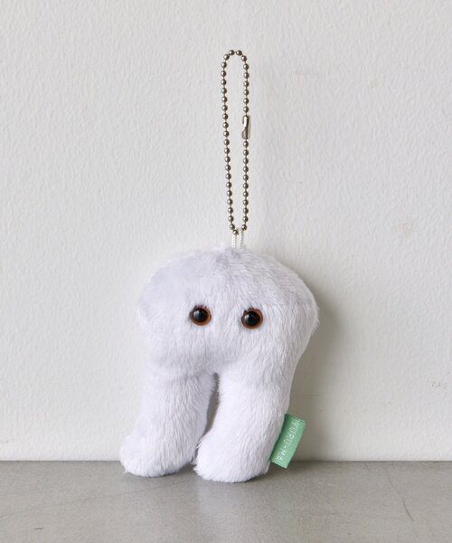 BIRTHDAY BAR（バースデイバー）の「YURU-MA　マスコットキーホルダー（チャーム・レディース・ブラウン/ブラック/ホワイト系その他/ホワイト・0）」の7枚目の写真