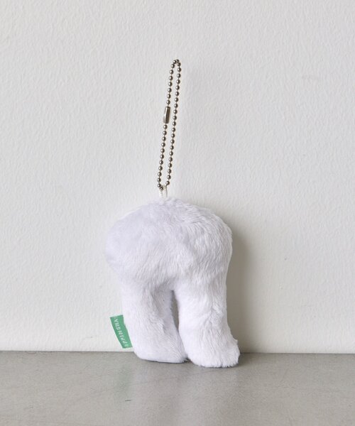 BIRTHDAY BAR（バースデイバー）の「YURU-MA　マスコットキーホルダー（チャーム・レディース・ブラウン/ブラック/ホワイト系その他/ホワイト・0）」の9枚目の写真