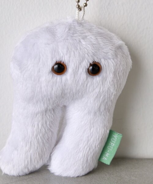 BIRTHDAY BAR（バースデイバー）の「YURU-MA　マスコットキーホルダー（チャーム・レディース・ブラウン/ブラック/ホワイト系その他/ホワイト・0）」の10枚目の写真