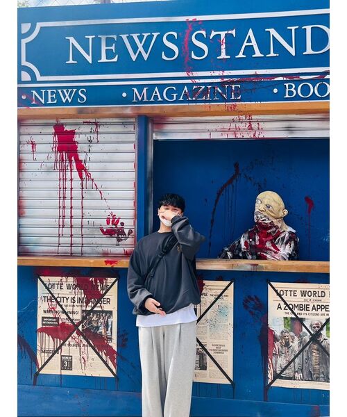 MUSINSA STANDARD（ムシンサスタンダード）の「[クールタンダード] クルーネック長袖Tシャツ [ホワイト]（Tシャツ/カットソー・メンズ・その他・XXX-LARGE/SMALL/MEDIUM/LARGE/X-LARGE/XX-LARGE）」の16枚目の写真