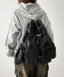 WEGO | WEGO/2ポケットPUドロストナップサック(バックパック/リュック)