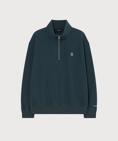 COVERNAT（カバーナット）の「SMALL C LOGO CORDUROY HALF-ZIP（スウェット・メンズ・ダークネイビー/ブルー系その他/イエロー系その他・XX-LARGE/X-LARGE/LARGE/MEDIUM/SMALL/X-SMALL）」の10枚目の写真