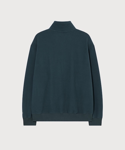 COVERNAT（カバーナット）の「SMALL C LOGO CORDUROY HALF-ZIP（スウェット・メンズ・ダークネイビー/ブルー系その他/イエロー系その他・XX-LARGE/X-LARGE/LARGE/MEDIUM/SMALL/X-SMALL）」の11枚目の写真