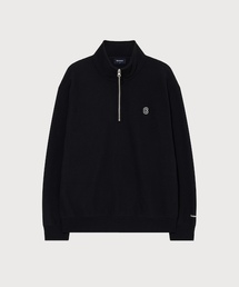 SMALL C LOGO CORDUROY HALF-ZIP