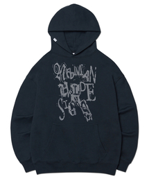 C.F HOODIE - BLACK