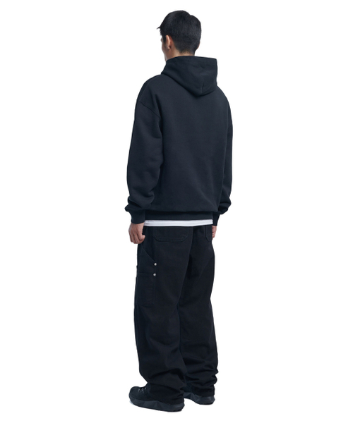 NOMANUAL(NOMANUAL)の「C.F HOODIE - BLACK(パーカー・レディース・その他・X-LARGE/SMALL/MEDIUM/LARGE)」の4枚目の写真