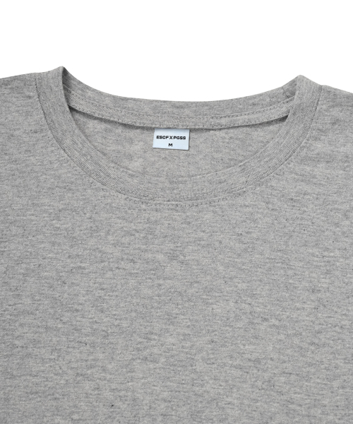 ESCAPEFROM（エスケープフロム）の「イニシャルマッププリントオーバーサイズ半袖Tシャツグレー（Tシャツ/カットソー・レディース・その他・SMALL/MEDIUM/LARGE）」の4枚目の写真