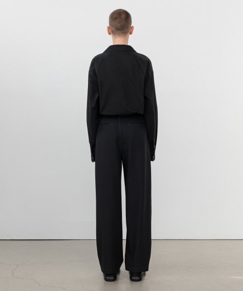 INSILENCE（インサイロンス）の「ダーツポイントオープンカラーシャツ BLACK（シャツ/ブラウス・メンズ・その他・LARGE/MEDIUM/SMALL）」の3枚目の写真