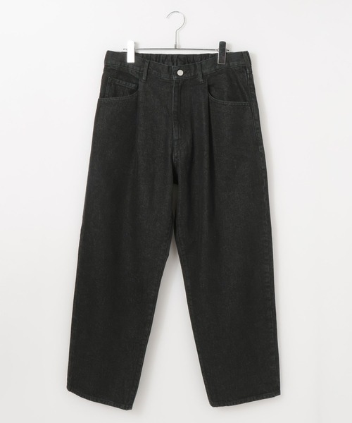 デニム/タックワイドパンツ/622544（デニムパンツ）｜GLOBAL WORK