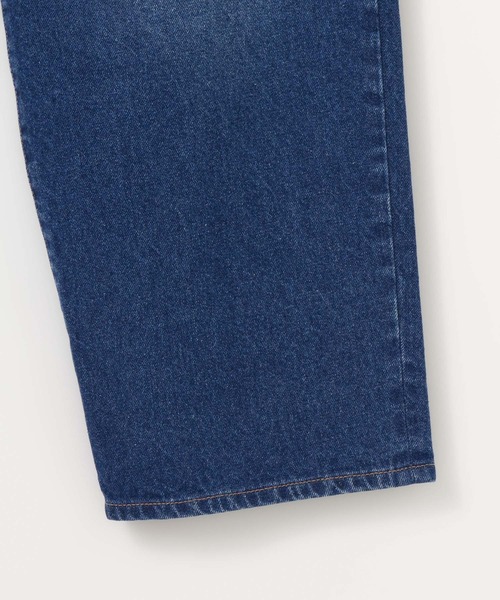 GLOBAL WORK（グローバルワーク）の「デニム/タックワイドパンツ/622544（デニムパンツ・メンズ・インディゴブルー/ブラック・SMALL/MEDIUM/LARGE）」の7枚目の写真