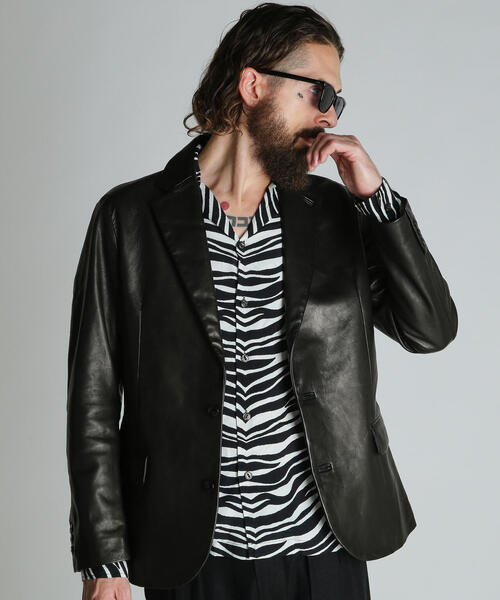 Schott/ショット/LEATHER TAILORED JACKET/レザー テーラード