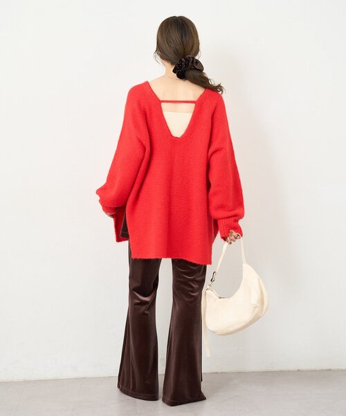 Kastane（カスタネ）の「【一部店舗限定/2サイズ展開/低身長サイズ】B ベロアスカパン（その他パンツ・レディース・ブラウン/ブラック・0/1）」の17枚目の写真