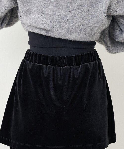 Kastane（カスタネ）の「【一部店舗限定/2サイズ展開/低身長サイズ】B ベロアスカパン（その他パンツ・レディース・ブラウン/ブラック・0/1）」の10枚目の写真