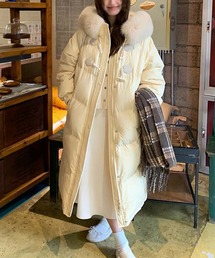 フィッチ ICRISTALLI ゴールデン ワイルド ファーコート XL相当 フィッチ ICRISTALLI ゴールデン ワイルド ファーコート XL相当