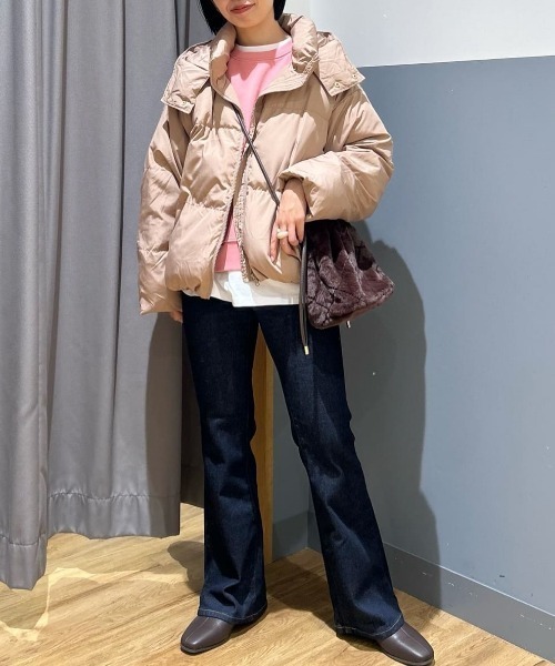 SOMETHING(サムシング)の「SOMETHING(サムシング)【レディース】「BODYFIRE」フレアパンツ(デニムパンツ・レディース・ノンウォッシュ・26inch/27inch/28inch/29inch/30inch/31inch)」の20枚目の写真