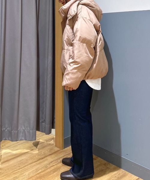 SOMETHING(サムシング)の「SOMETHING(サムシング)【レディース】「BODYFIRE」フレアパンツ(デニムパンツ・レディース・ノンウォッシュ・26inch/27inch/28inch/29inch/30inch/31inch)」の21枚目の写真
