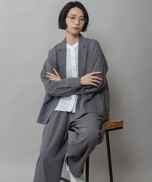 Munich（ミューニック）の「メタルスクエアフレームサングラス（サングラス・レディース・ブラウン/クリア/グレー・FREE）」の8枚目の写真